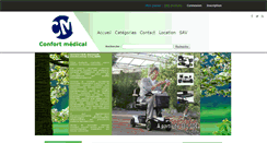 Desktop Screenshot of confortmedical-maubeuge.com