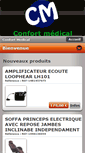 Mobile Screenshot of confortmedical-maubeuge.com